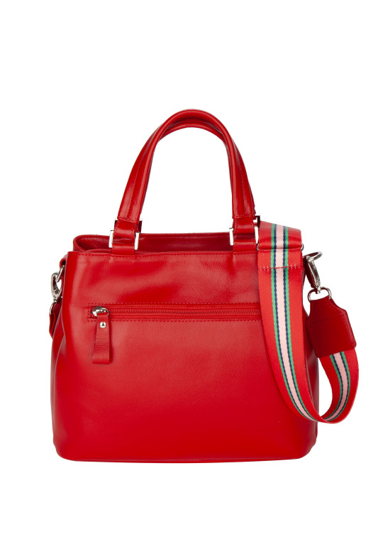 Сумка Esse 78446 УМА RED кожа алая